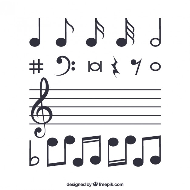 Vector Music Notes Free Download at Vectorified.com | Collection of ...