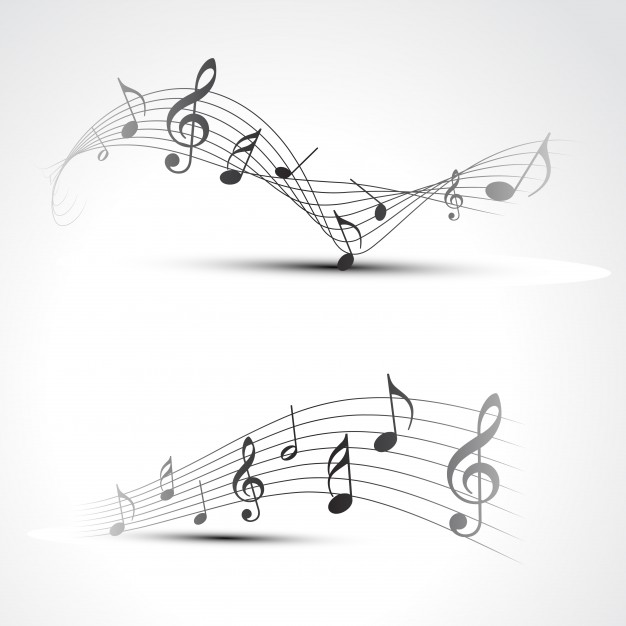 626x626 Music Notes Illustration Vector Free Download