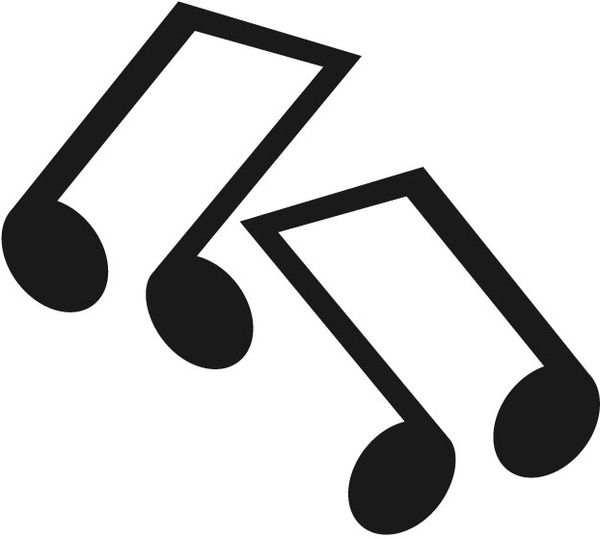 Vector Music Notes Illustrator at Vectorified.com | Collection of ...