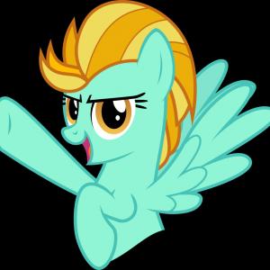 300x300 My Little Pony Lightning Dust Vector Cqrecords