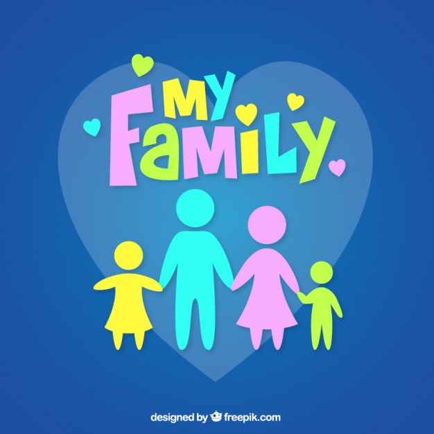 626x626 My Family Vector Free Download