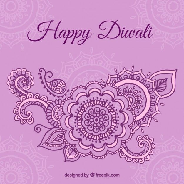 626x626 Ornamental Diwali Background Free Vector My Freepik