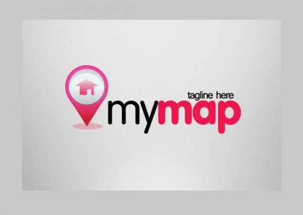 600x426 My Map Vector Logo Property Management Sloganmarketing Ideas