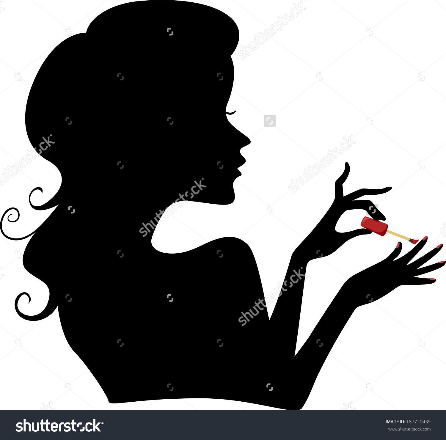 1500x1480 Nails Manicure Stock Vectors Vector Clip Art Shutterstock