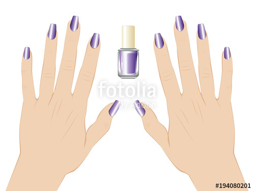 500x375 Nails With Fashion Manicure Stock Image And Royalty Free Vector