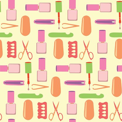 416x416 Vector Nails Art Beauty Stock Vectors