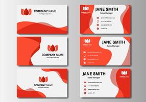 286x200 Business Card Free Vector Art