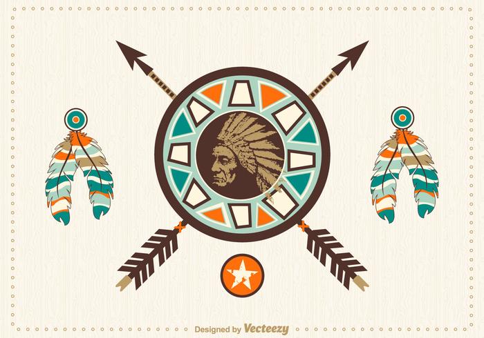Native American Free Vector Art 700x490 Native American Free Vector Art