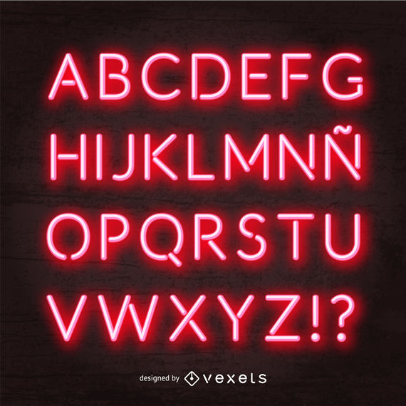 570x570 Neon Vector Graphics To Download