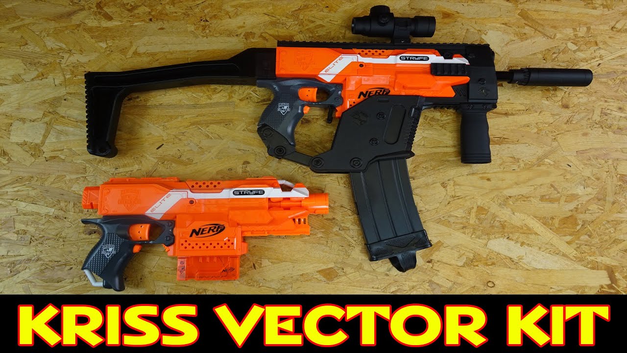 1280x720 Kriss Vector Mod Kit For Nerf Stryfe From Worker