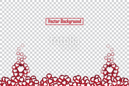 500x334 Social Nets Red Heart Floating Web Buttons Isolated On Transparent