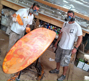 296x270 Surfboard Fiberglass, Carbon Fiber, Vector Net, Lamination Paper