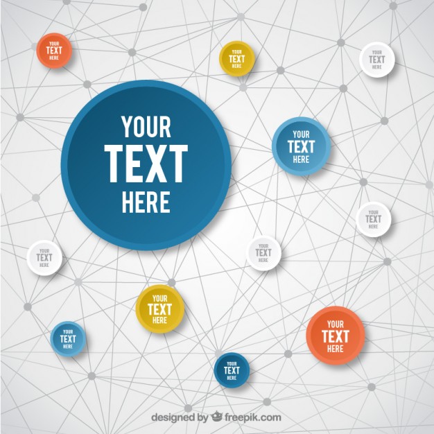 626x626 Network Background Vector Free Download