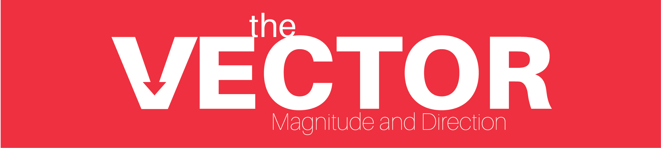 2503x563 The Vector With Magnitude And Direction