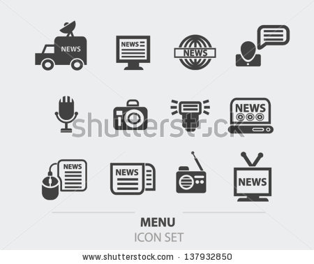 450x378 News Vector Icon