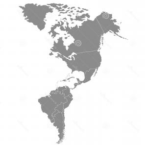 300x300 Colorful North America Map Vector Catchsplace