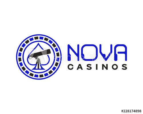 500x400 Vector Nova Telescope And Spade In The Coin Casinos Sign Symbol
