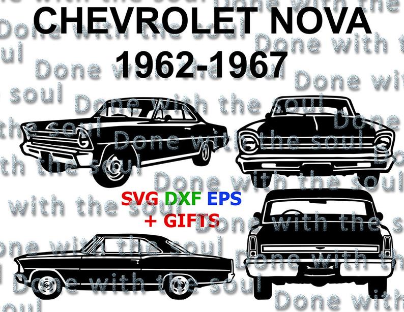 794x614 Chevrolet Nova Chevrolet Vector Chevy Nova Car Etsy