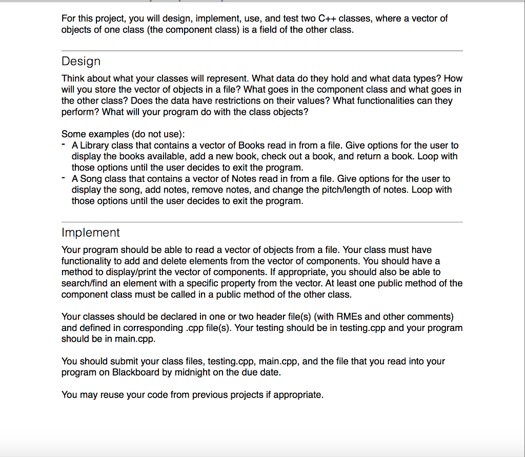 1024x892 For This Project, You Will Design, Implement, Use