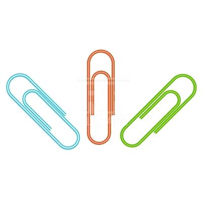 400x400 Paper Pin Paper Clip Fastener Vector Image Vector Illustration