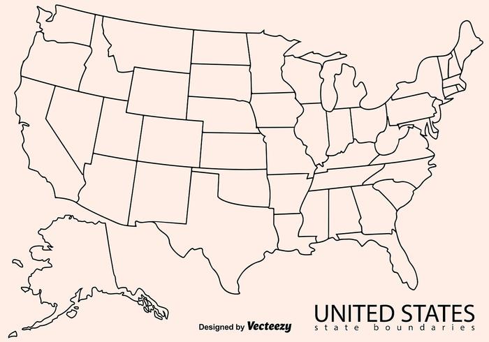 Blank Outline Map Of Usa 700x490 Blank Outline Map Of Usa