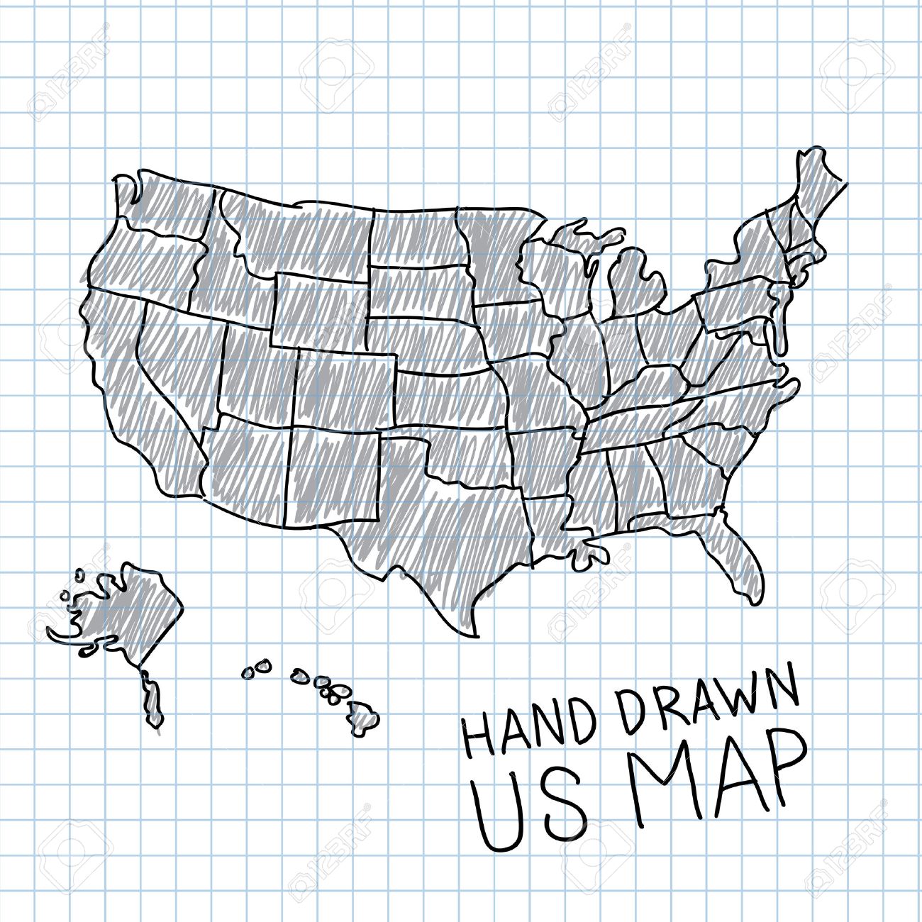 Us Map Usa Map Vector Outline Springs United States America 1300x1300 Us Map Usa Map Vector Outline Springs United States America
