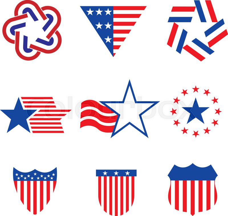 Usa Star Flag And Stripes Design Stock Vector Colourbox 800x758 Usa Star Flag And Stripes Design Stock Vector Colourbox