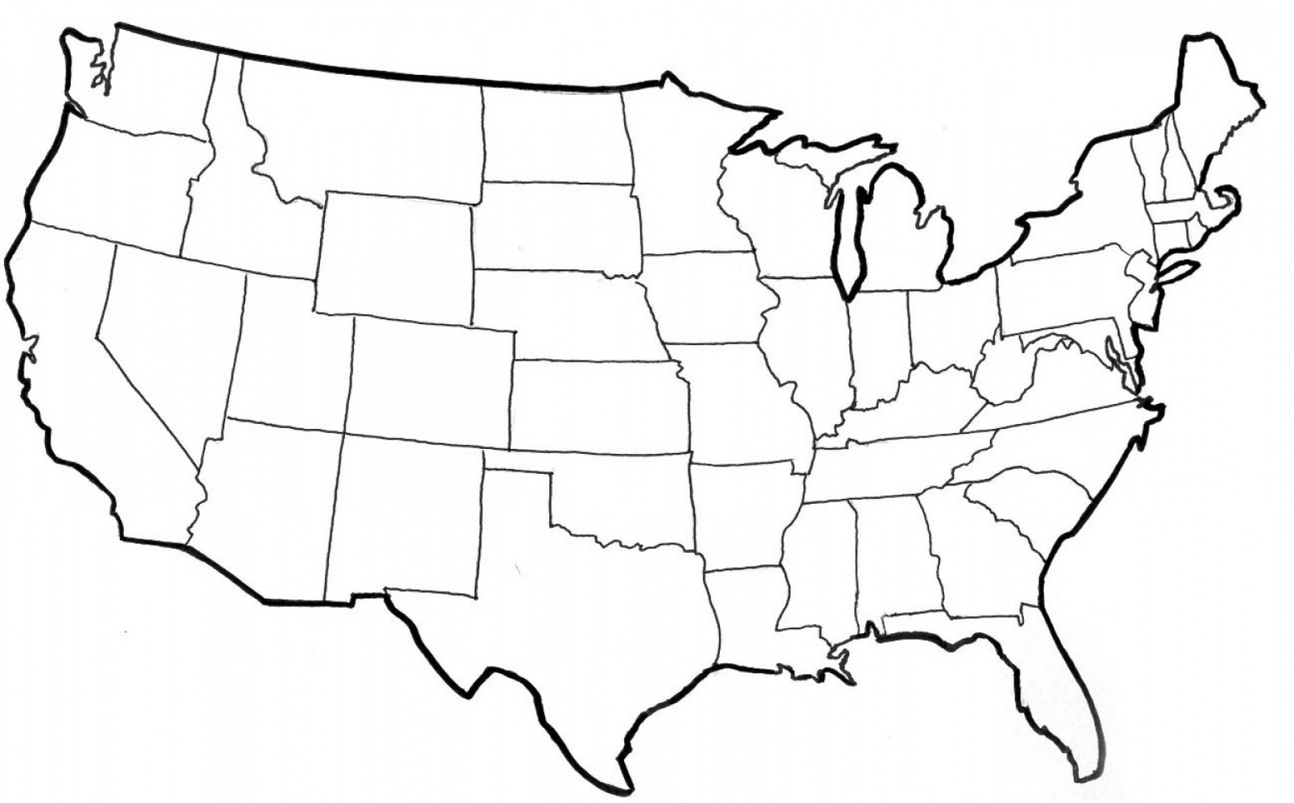 Usa Map Vector Outline Of Us Springs United States Soidergi 1868x1159 Usa Map Vector Outline Of Us Springs United States Soidergi