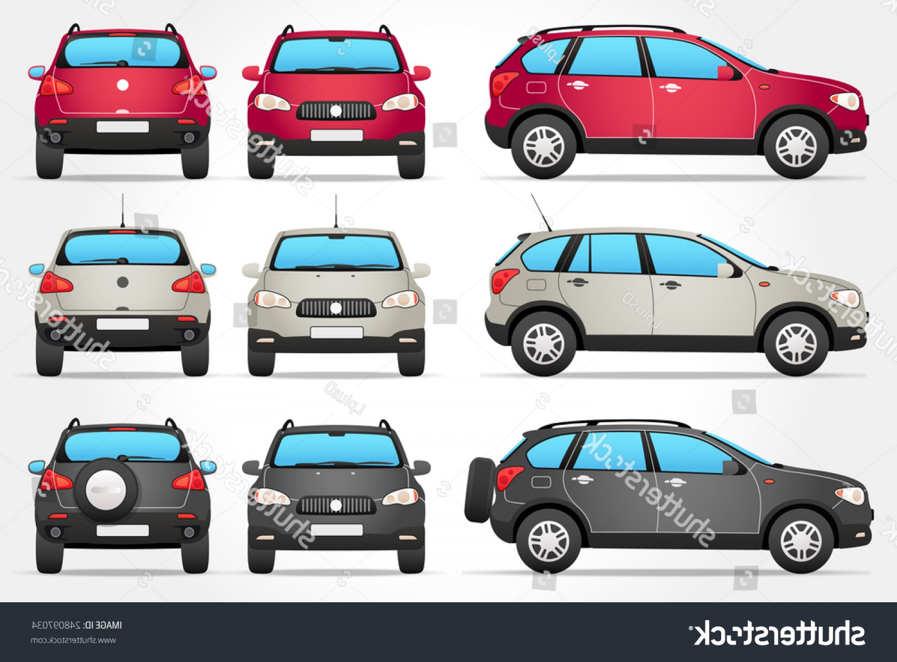 1800x1329 Vector Offroad Car Side Front Back Soidergi