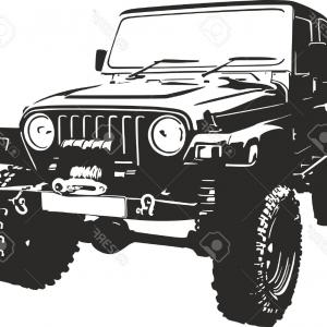 300x300 Stock Illustration Monochrome Detailed Cartoon Off Road Soidergi