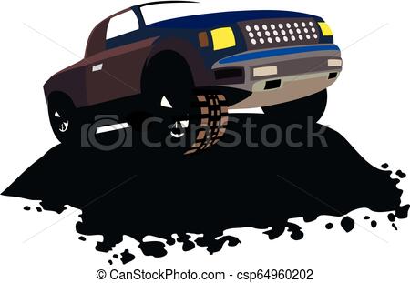 450x311 Offroad Vehicle Design Vector Offroad Vehicle Logo Design Vector