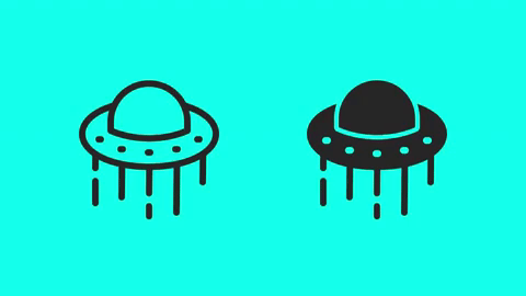 480x270 Ufo Icons Vector Animate Full Hd On Green Screen Video Vector