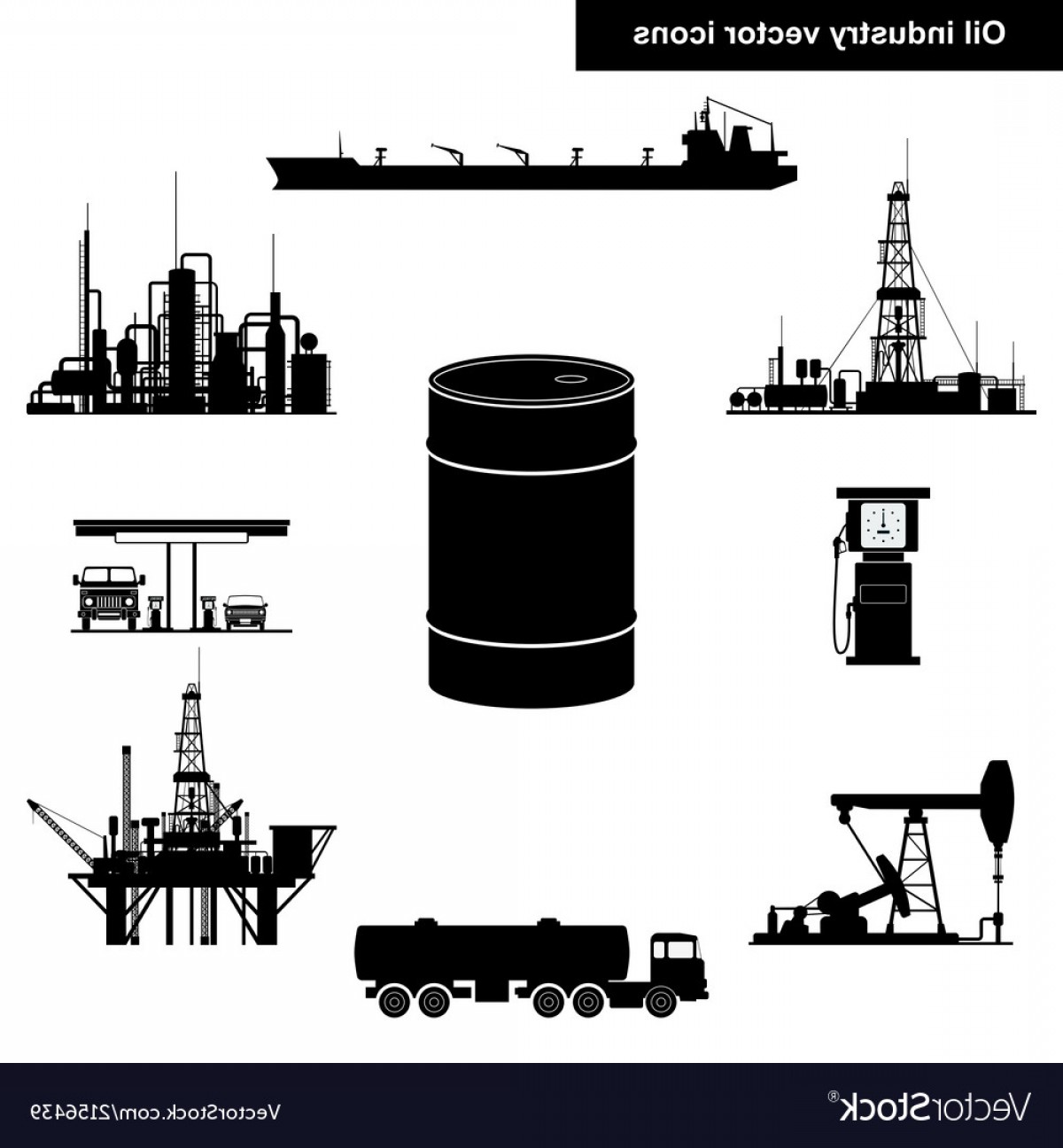 1200x1296 Oil And Gas Industry Black Icons Vector Soidergi