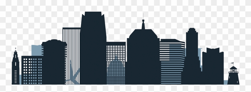 880x323 Okc Skyline Vector Clipart