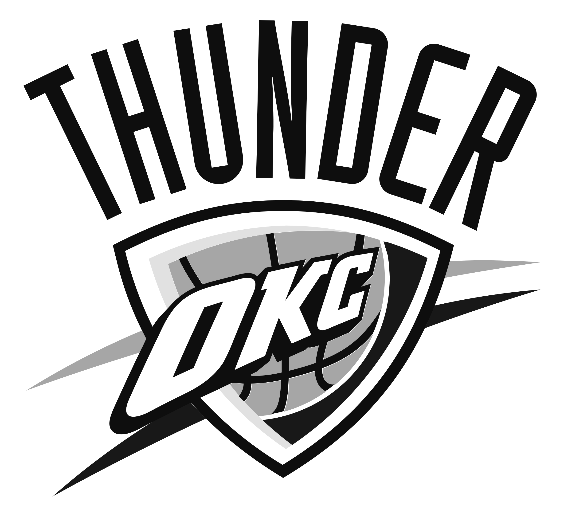 2400x2200 Oklahoma Thunder Logo
