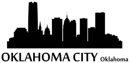 450x221 Stunning Oklahoma City Skyline Vector Digital Artwork For Sale