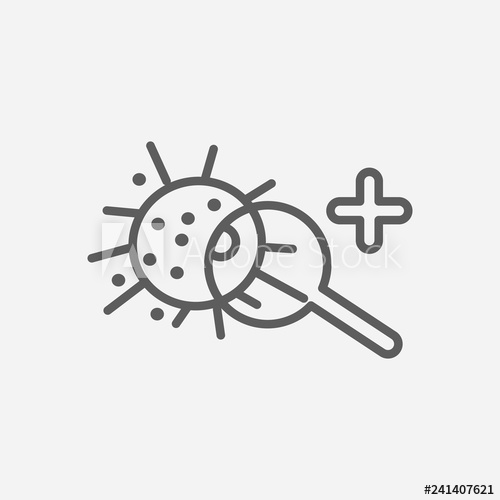 500x500 Oncology Icon Line Symbol Isolated Vector Illustration Of Icon