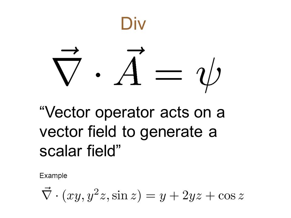 960x720 Lecture Non Conservative Fields And The Del Operator
