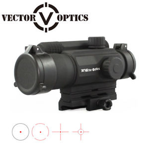 300x300 Vector Optics Tempest Tactical Milspec Reticle Red Dot