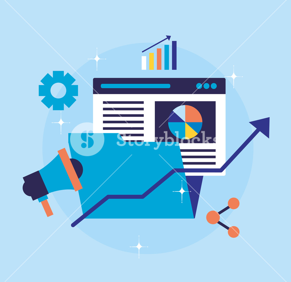 1000x968 Folder Megaphone Arrow Share Search Engine Optimization Vector