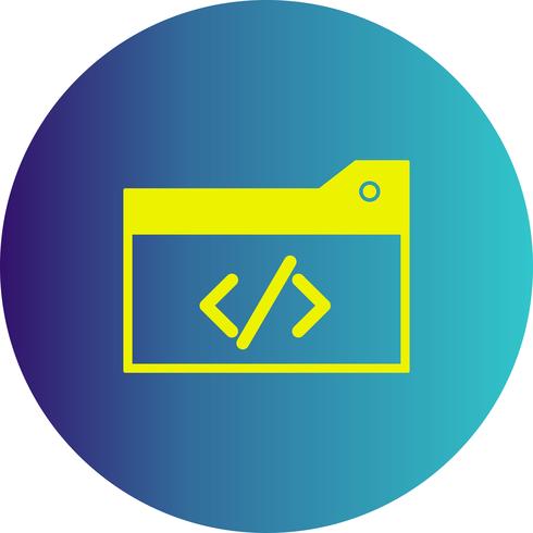 490x490 Vector Optimization Code Icon