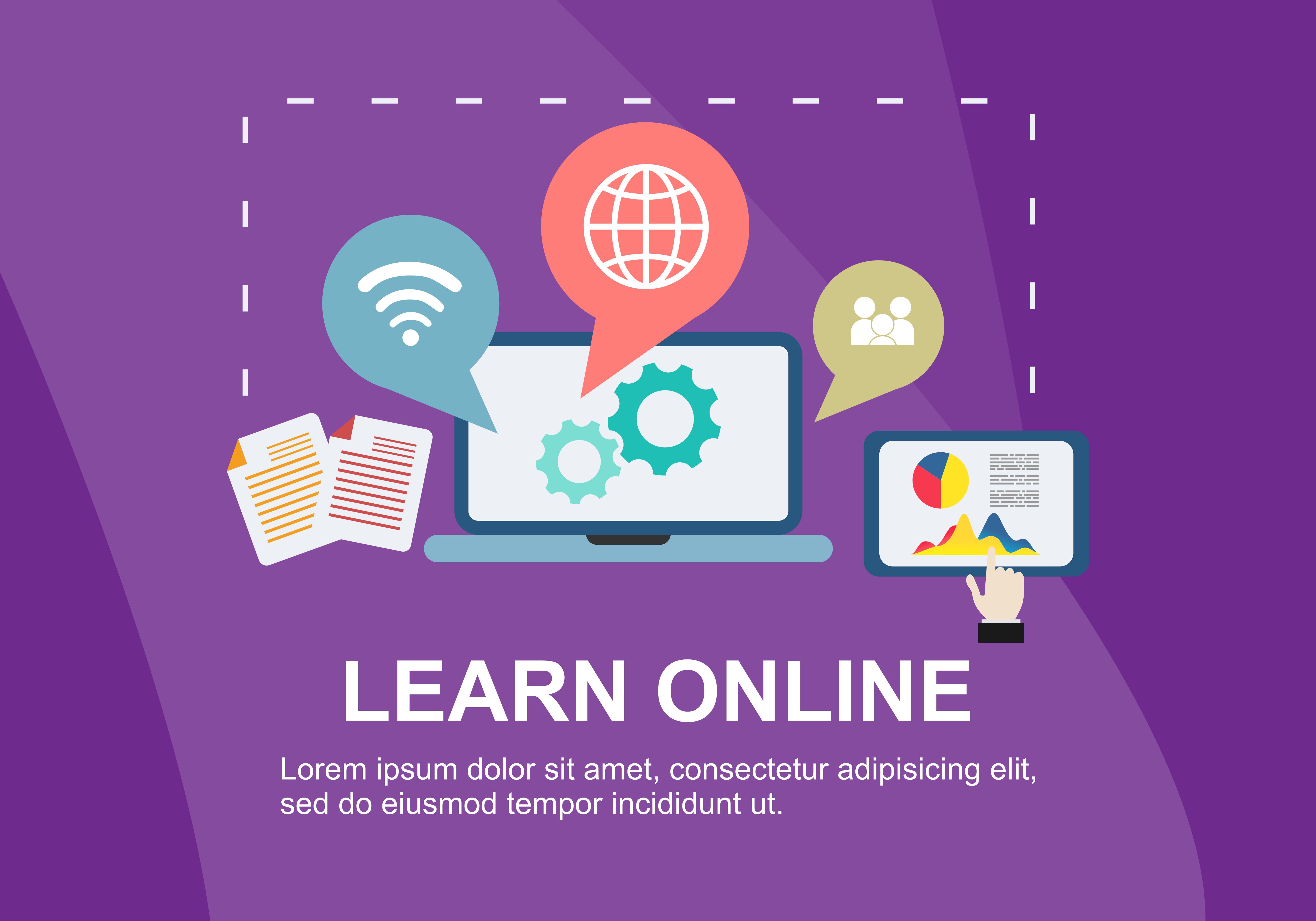 5000x3500 Flat Illustration Web Analytics Design Seo Optimization Vector