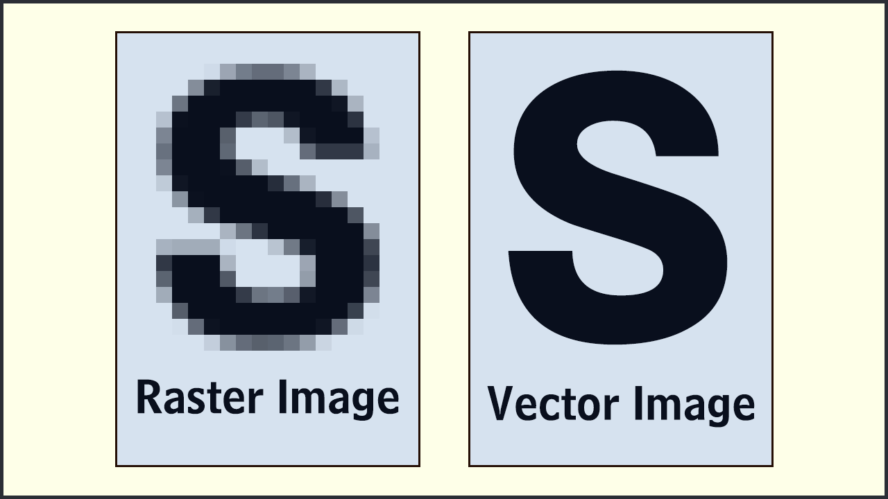 vector vs raster logo