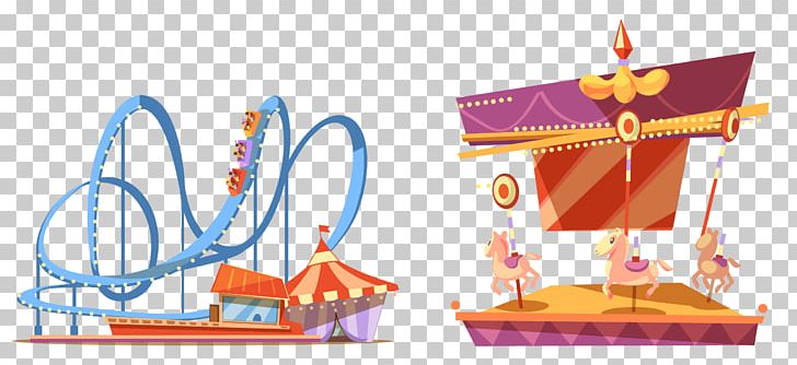 728x334 Coney Island Universal Orlando Amusement Park Roller Coaster Png