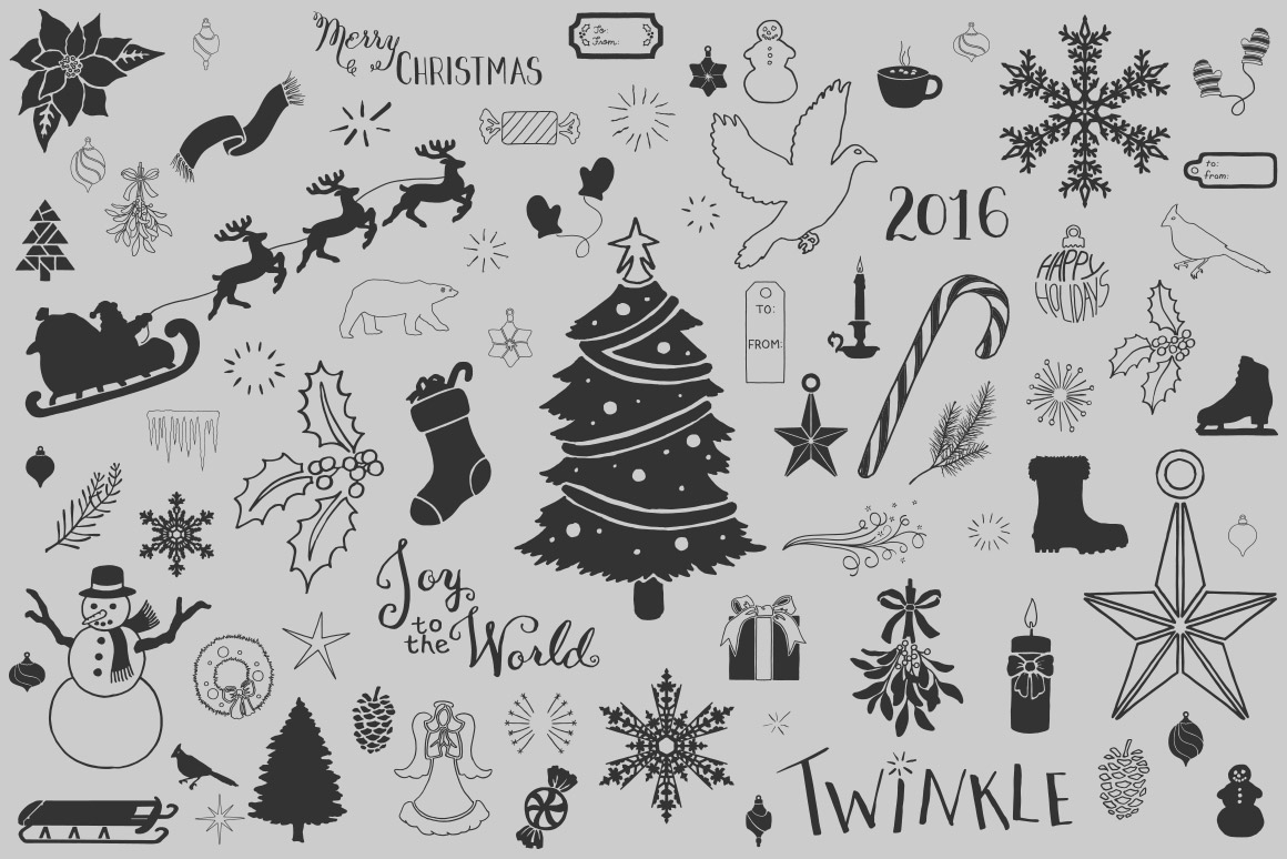 Winter And Christmas Vector Pack Volume Design Panoply 1160x774 Winter And Christmas Vector Pack Volume Design Panoply