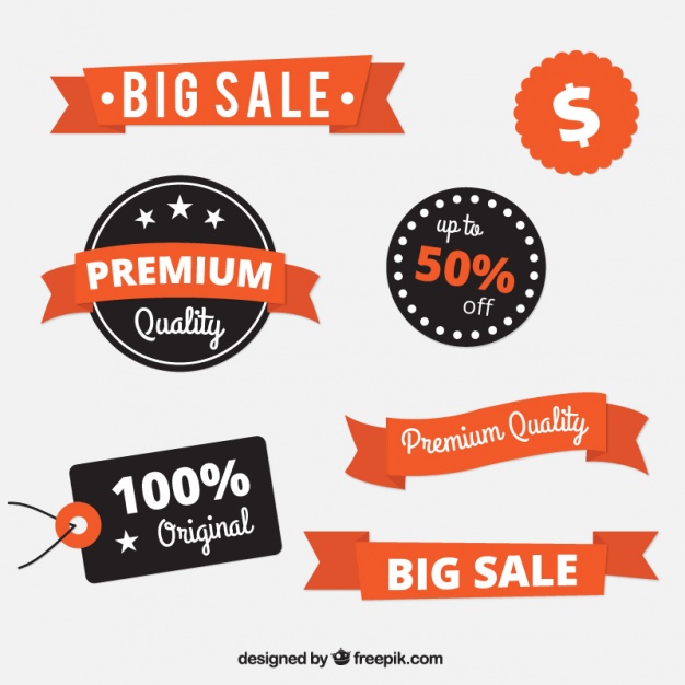 Pack Of Sale Badges And Ribbons In Vintage Style Vector Free 626x626 Pack Of Sale Badges And Ribbons In Vintage Style Vector Free