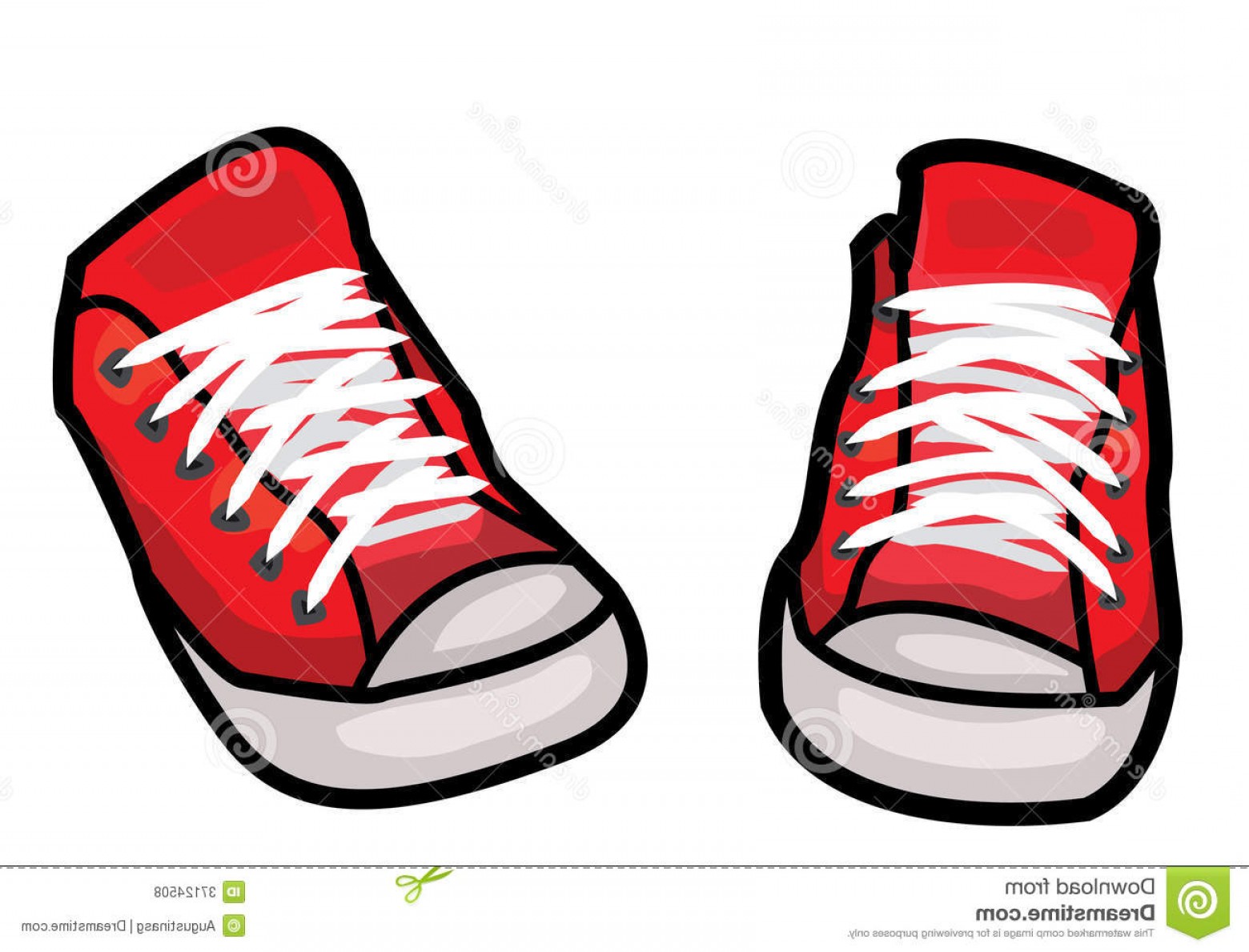 1560x1189 Royalty Free Stock Photos Shoes Illustration Vector Pair Red Image