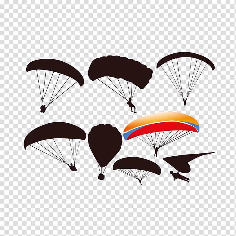 800x800 Parachuting Parachute Extreme Sport, Parachute Transparent