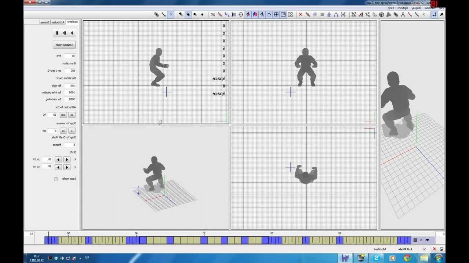 1536x864 Cascadeur Inhouse Animation Tool For Fluid Parkour Game Vector