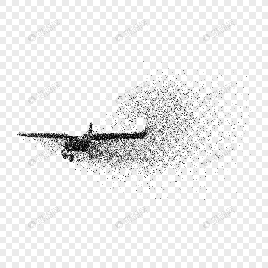 860x860 Particle Aircraft Vector Png Image Picture Free Download